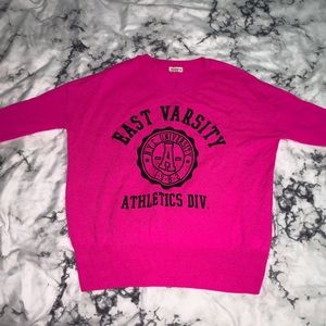 Oversized Varsity Sweater